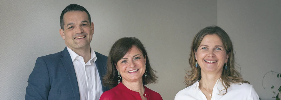 Chiara Bardini, Georges Simon, Cécile Henlé